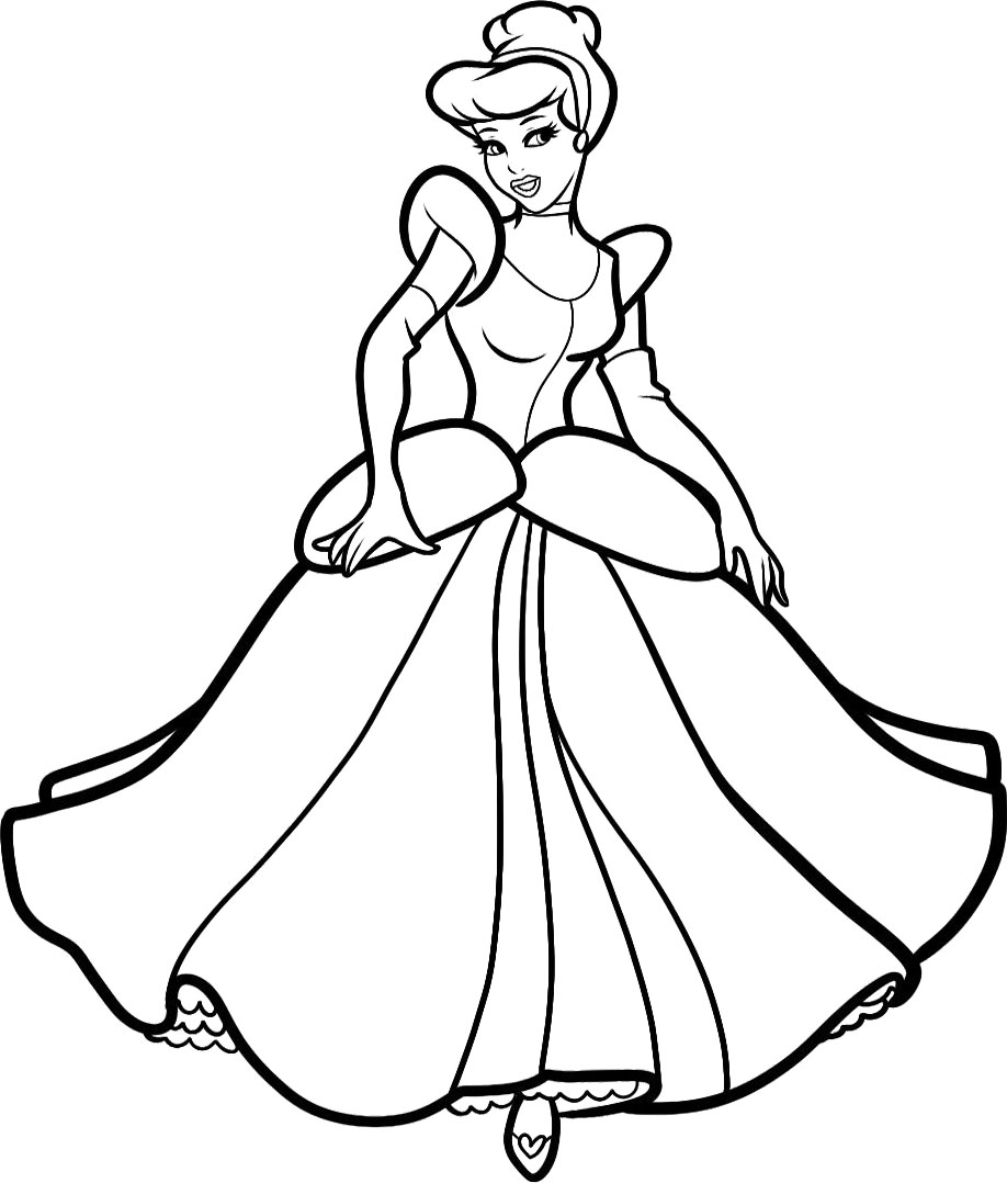 918x1078 Coloring Pages Cinderella Coloring Pages Printable Cinderella