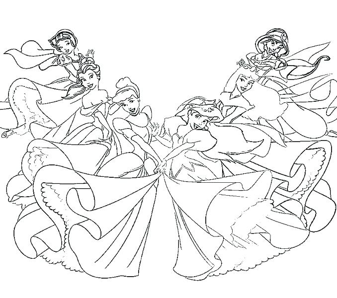678x600 Get This Princess Coloring Pages Girls Coloring Pages