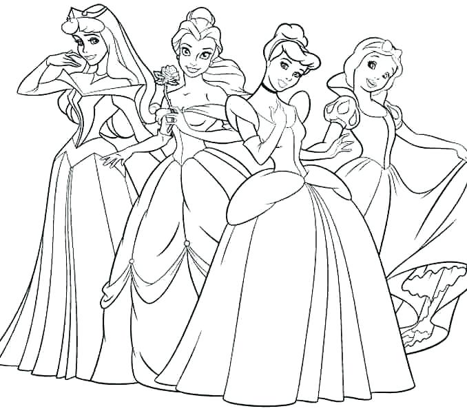 678x600 Barbie Princess Coloring Pages Princess Coloring Pages Free
