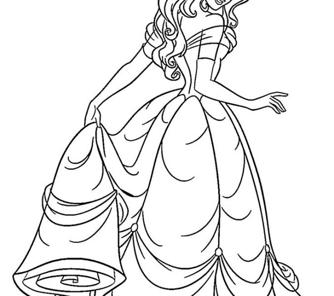 678x600 Princess Colouring Book Disney Princess Coloring Pages 45 Free