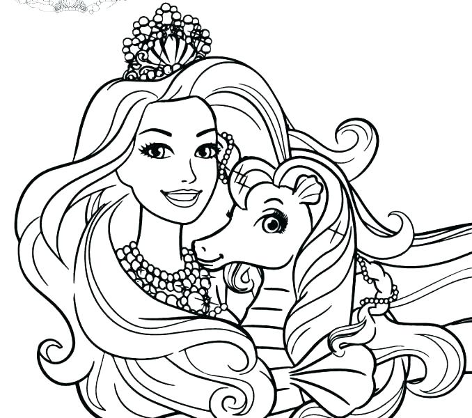 678x600 Princess Coloring Pages Online Princess Coloring Pages For Kids