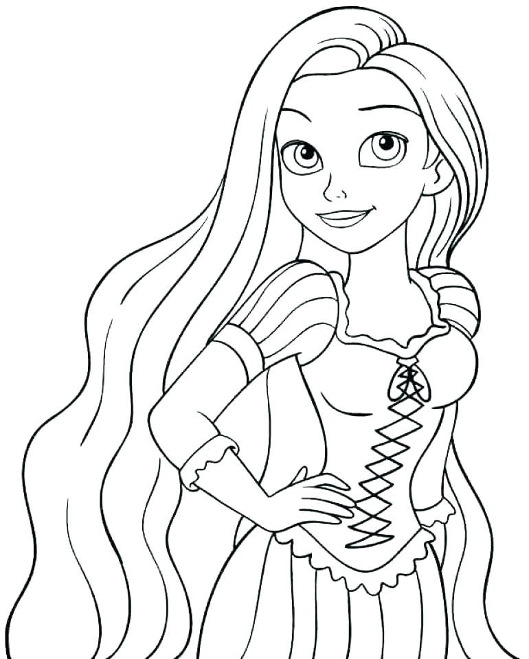 770x960 Princess Coloring Page Printable Princess Coloring Pages Printable