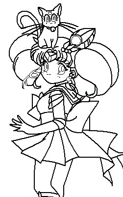251x401 Rini And Diana Coloring Page By Paramourphoenix