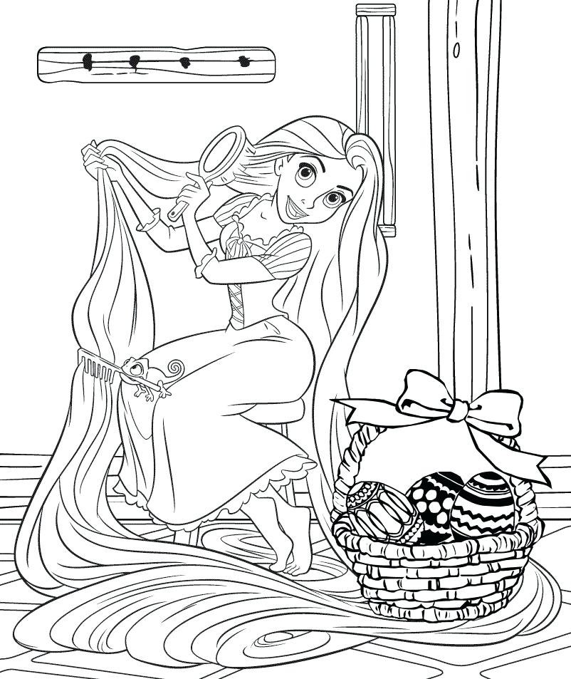 802x953 Disney Easter Coloring Pages As Awesome Princess Coloring Pages
