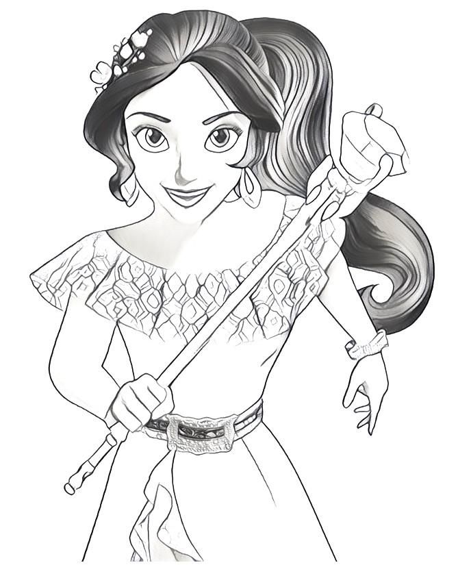 669x825 Elena Von Avalor Malvorlage 1255 Malvorlage Elena Von Avalor