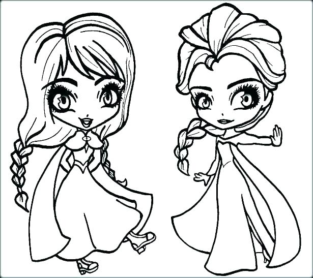 615x547 Elsa Anna Coloring Frozen Coloring Pages Princess Coloring Pages