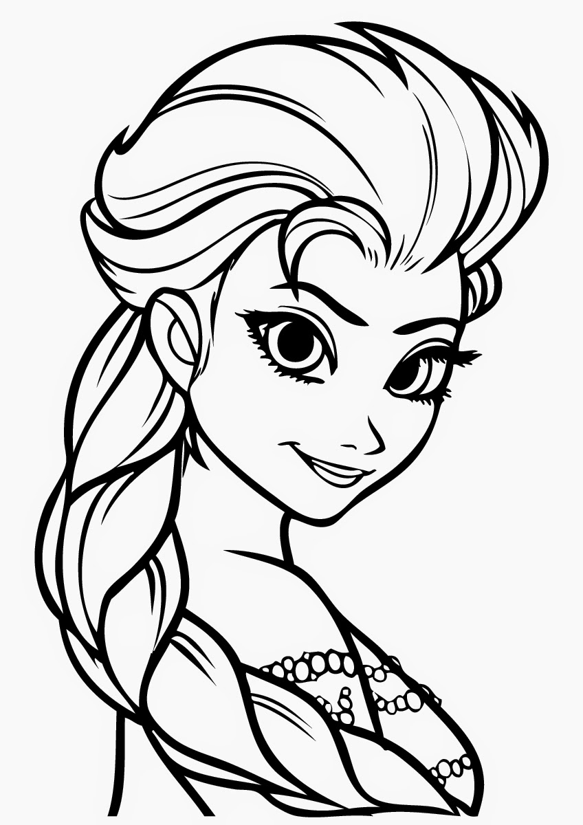 848x1200 Elsa Coloring Pages To Print