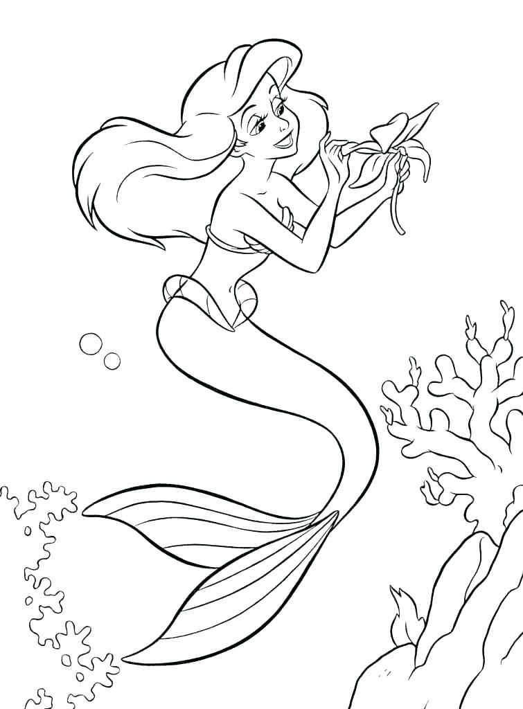 755x1024 Ariel Princess Coloring Pages Princess Coloring Pages Coloring