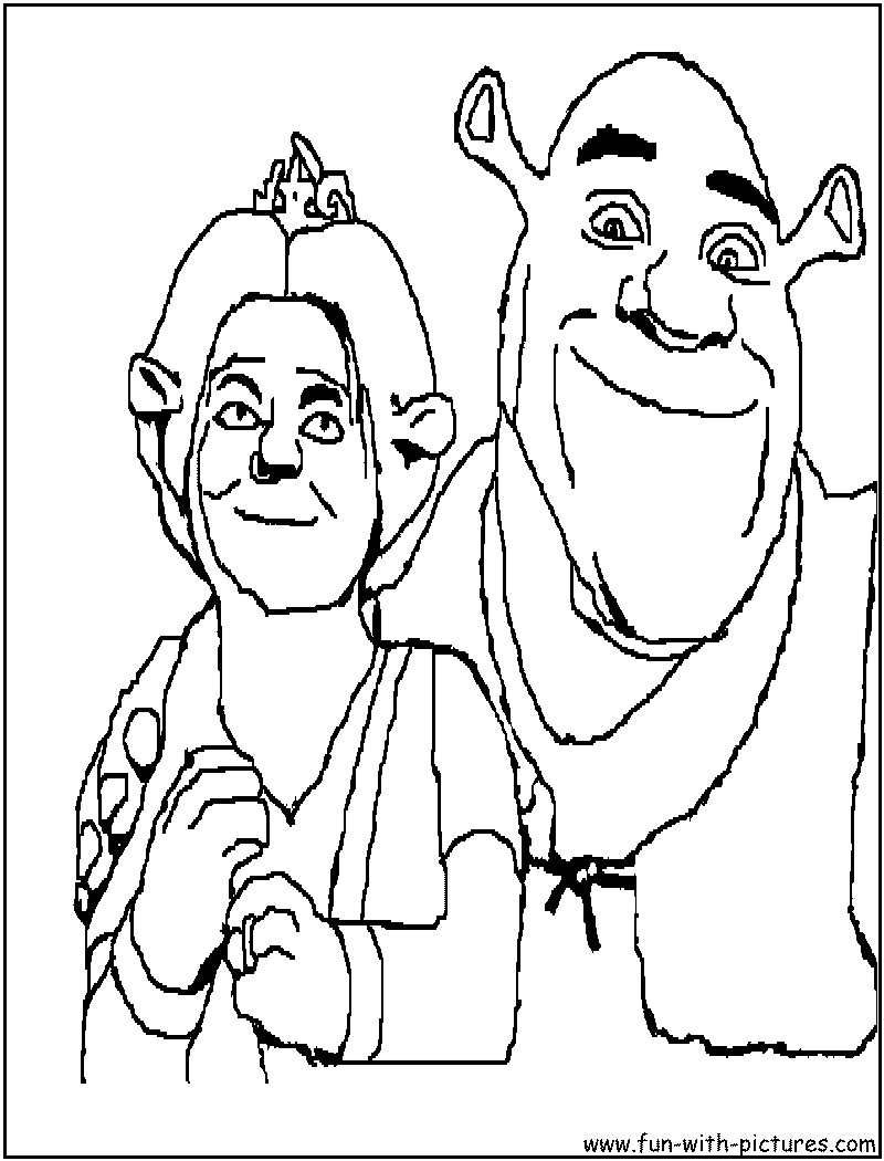 800x1050 Princess Fiona Coloring Pages For Kids Printable Free Coloing 4kids