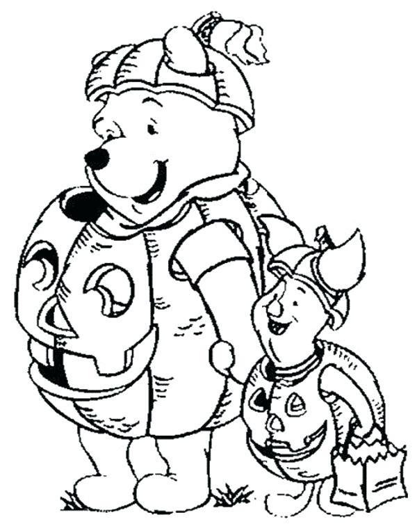 600x763 Disney Princess Halloween Coloring Pages