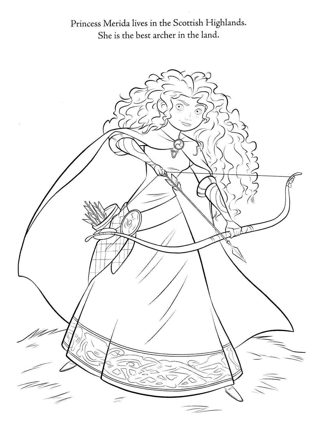 1077x1497 New Disney Princess Coloring Pages Brave Gallery Printable