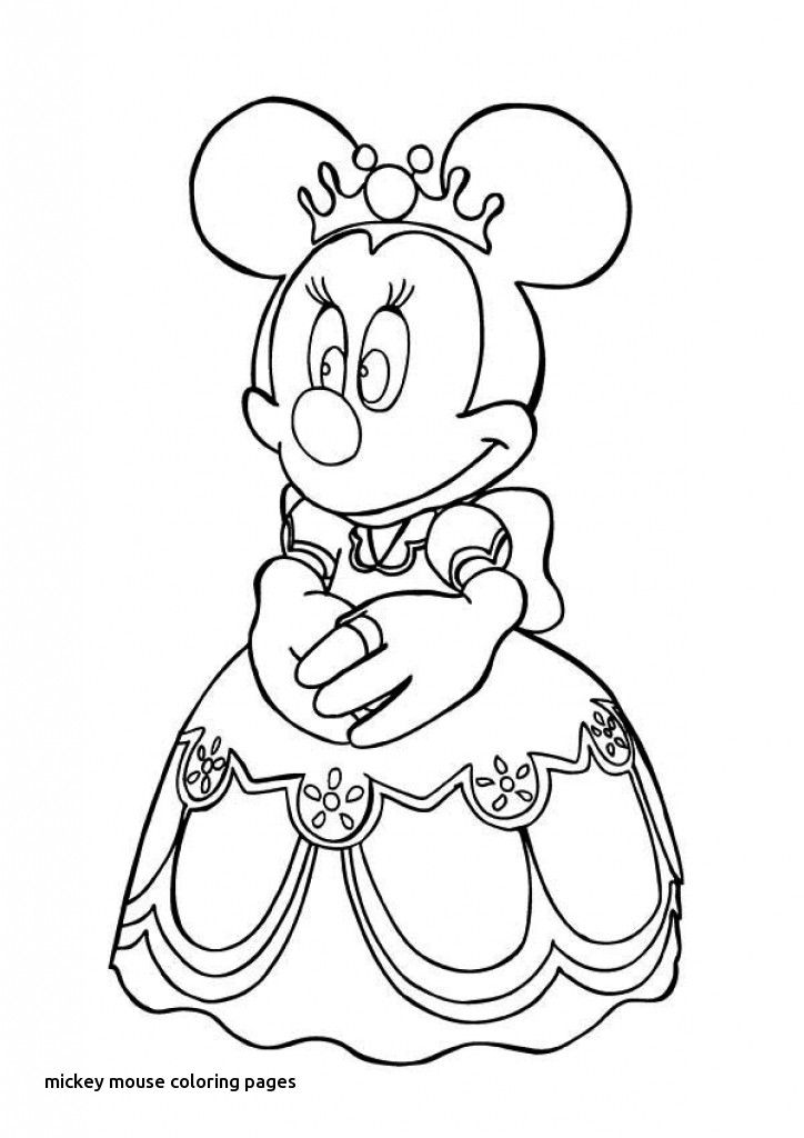 724x1024 Princess Minnie Mouse Coloring Page Download Amp Print Line