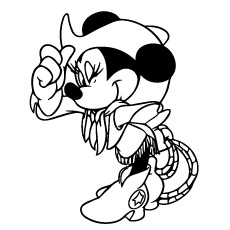 230x230 Top 25 Free Printable Cute Minnie Mouse Coloring Pages Online