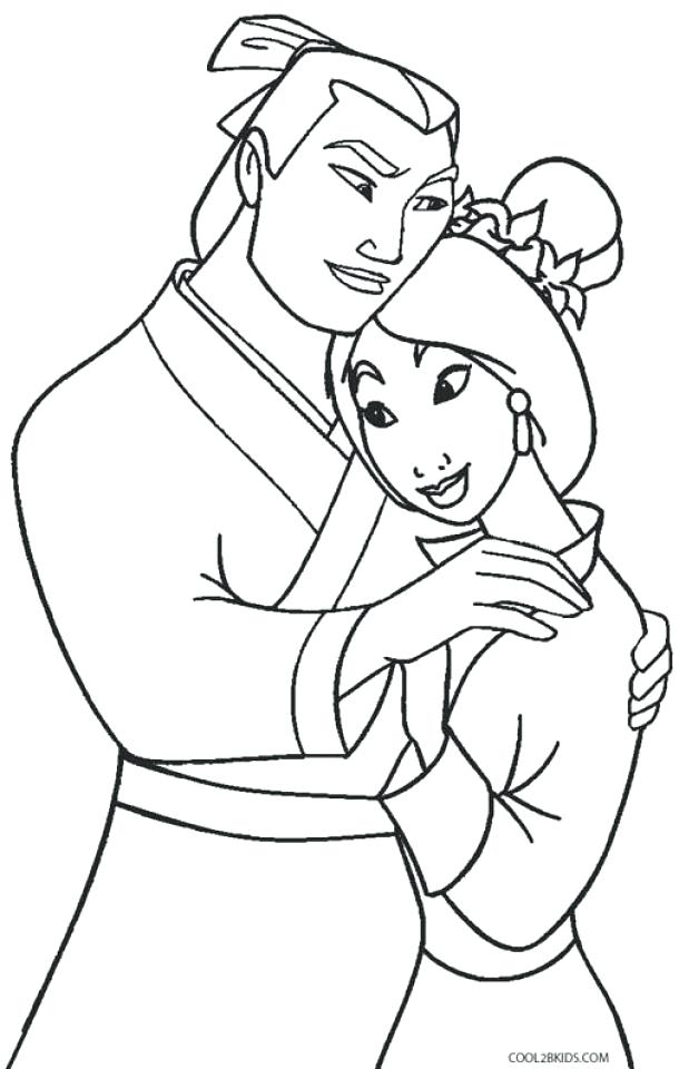610x960 Mulan Coloring Page Princess Coloring Pages Mulan 2 Coloring Pages