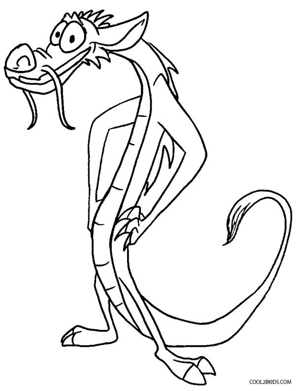 607x794 Princess Mulan Coloring Pages Mushu