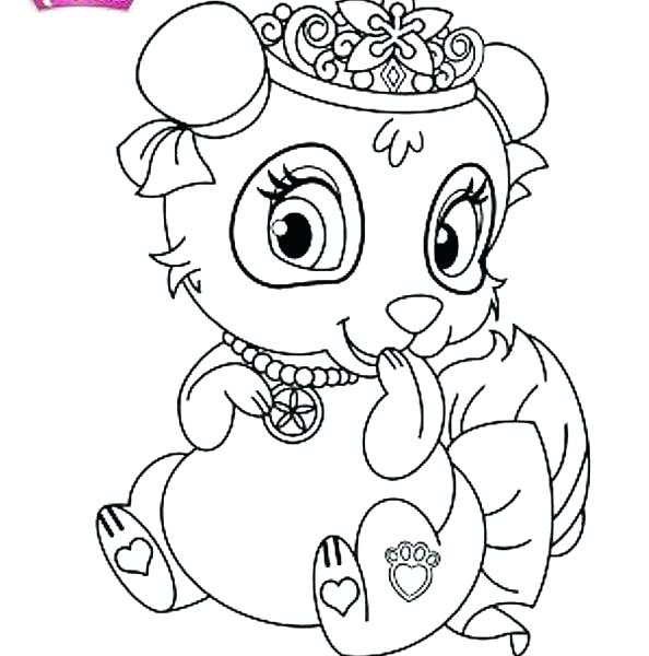 594x600 Palace Pets Coloring Pages Also Good Palace Pets Coloring Pages