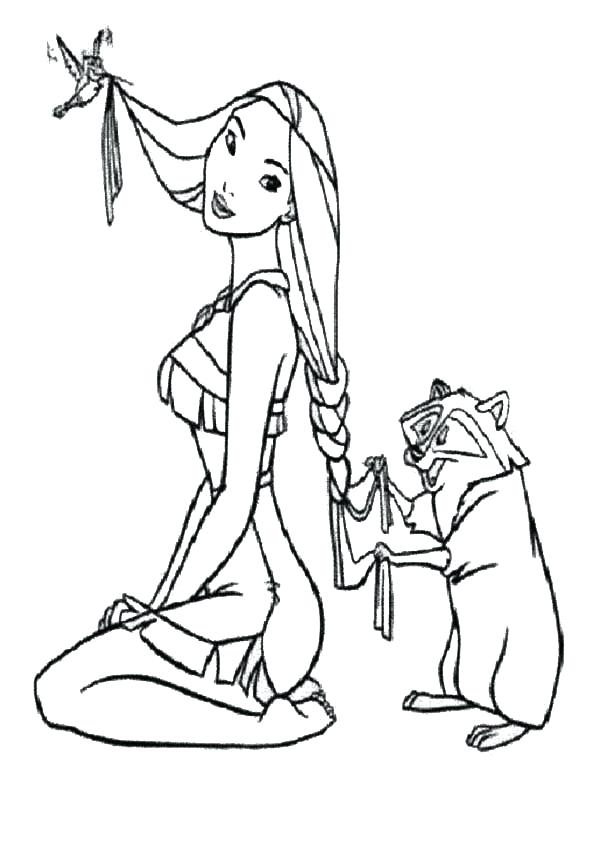 600x843 Pocahontas Coloring Pages 1024a1512 High Definition Coloring Top