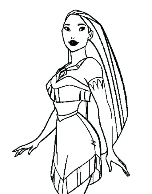 494x627 Pocahontas Coloring Pages Cool Pocahontas Coloring Pages Pdf