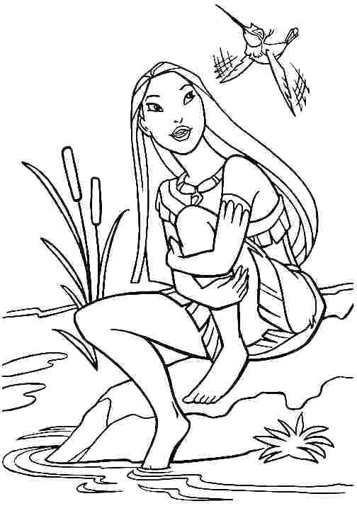 504x714 Pocahontas Coloring Pages Pdf Coloring Pages Princess Coloring