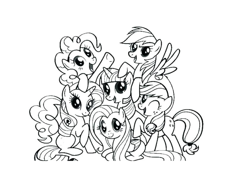 842x595 Mlp Fim Coloring Pages Coloring Pages Pony Cartoon My Little Pony