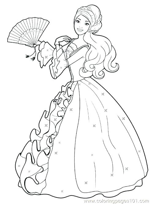 489x665 The Princess And The Pea Coloring Pages