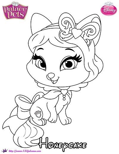 400x517 Princess Palace Pets Coloring Page Of Honeycake