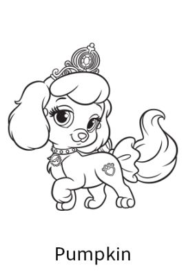 270x405 Palace Pet Printables Princess Palace Pets Free Coloring