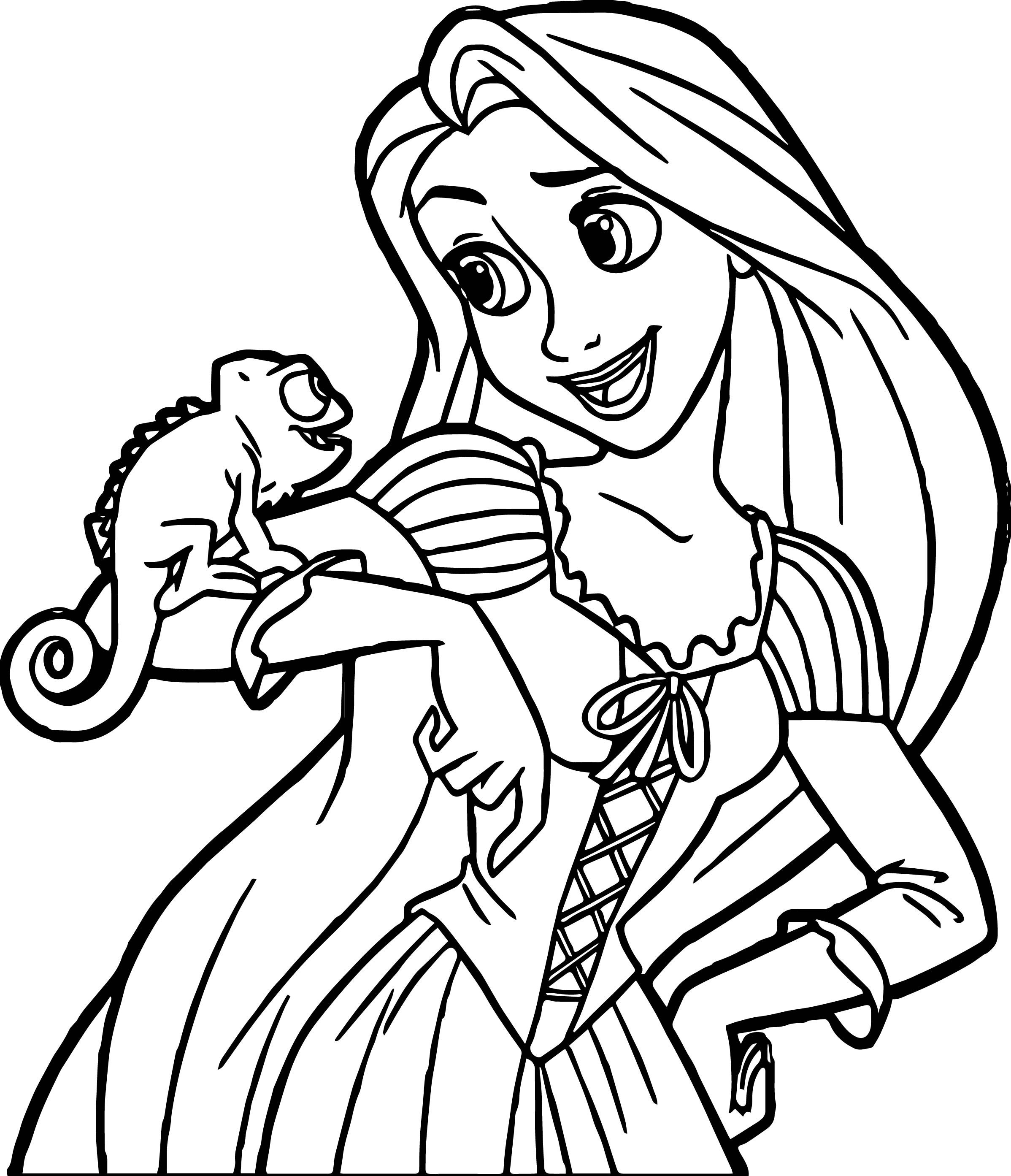 2396x2786 Disney Princess Tangled Coloring Page Wecoloringpage Unusual
