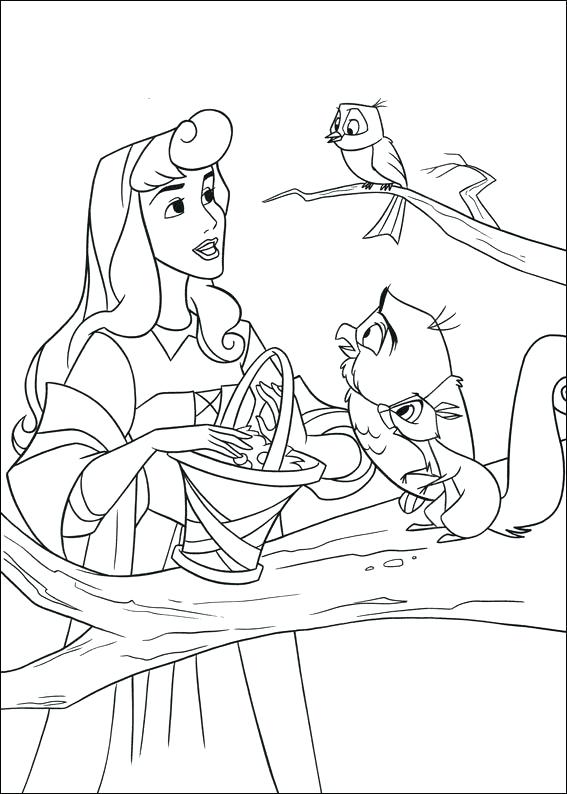 567x794 Princess Aurora Sleeping Beauty Coloring Pages Best Images On Book