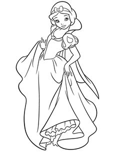 236x305 Princess Snow White Was Given A New Dress Christmas Day Disney