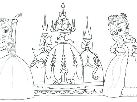 440x330 Princess Sofia Coloring Page The First Coloring Pages Princess