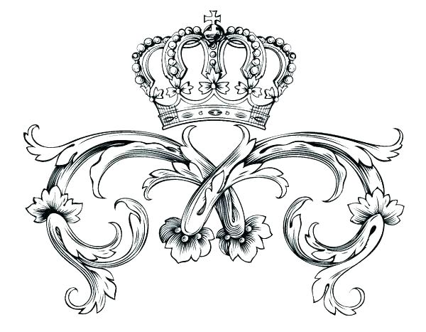 Princess Tiara Coloring Pages