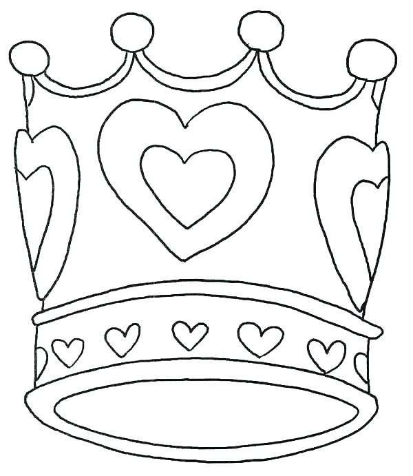 600x691 Princess Crown Coloring Page Crown Coloring Pages Princess Crown