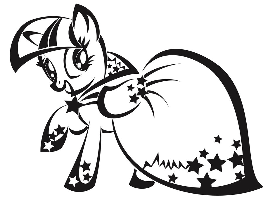 900x701 My Little Pony Twilight Sparkle Coloring Pages