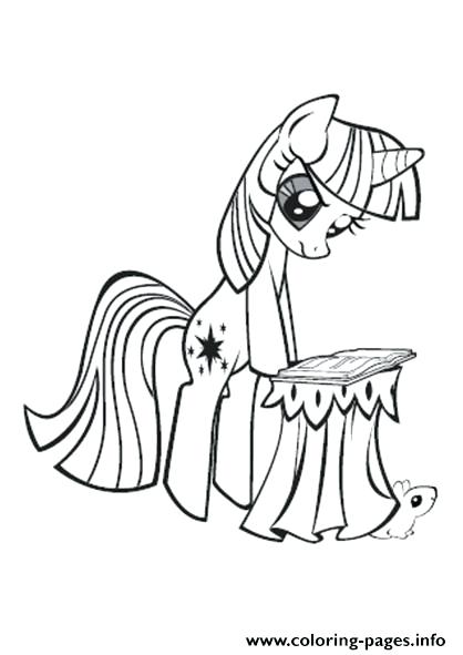418x591 My Little Pony Twilight Sparkle Coloring Pages My Little Pony