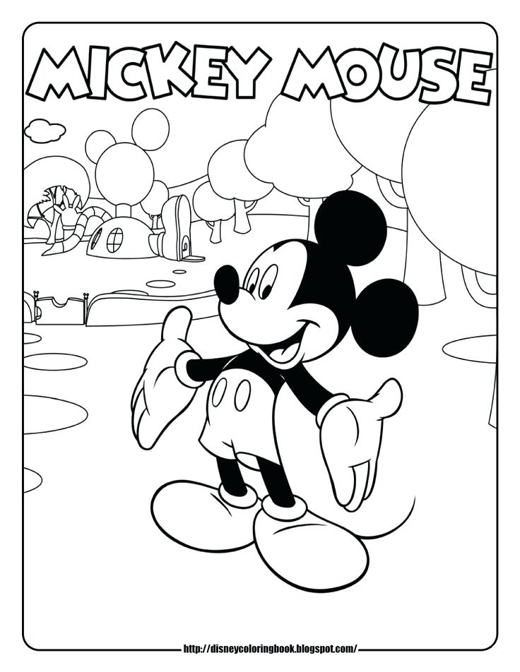 736x952 Best Coloring Pages For The Kids Images On Print Mickey And Minnie