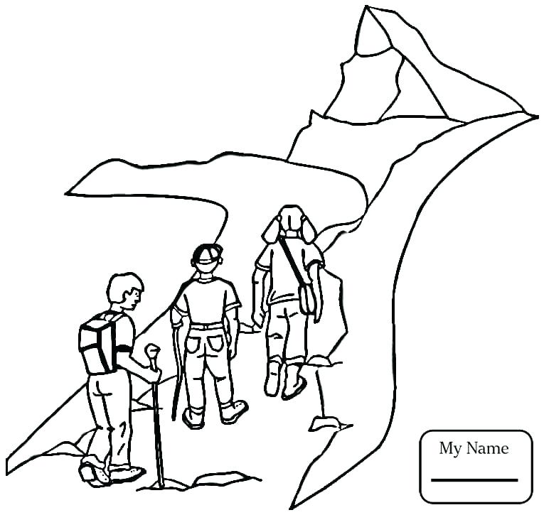 765x725 Camping Coloring Pages Preschool Camping Themed Coloring Pages
