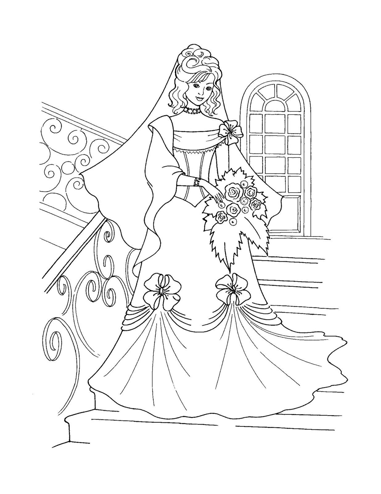 1236x1600 Free Printable Disney Princess Coloring Pages For Kids