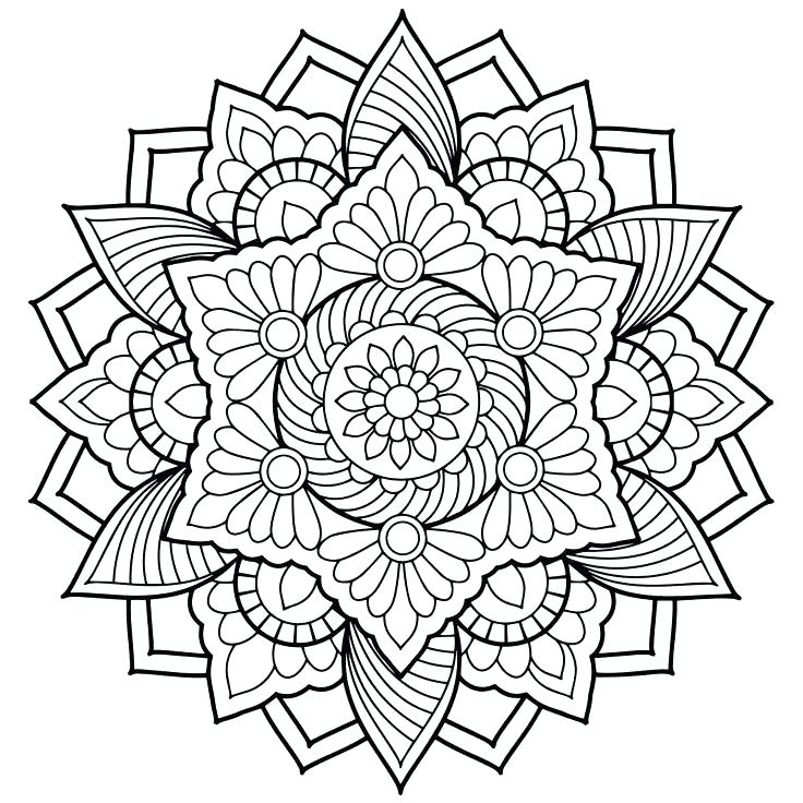 736x736 Free Printable Coloring Book Pages For Adults