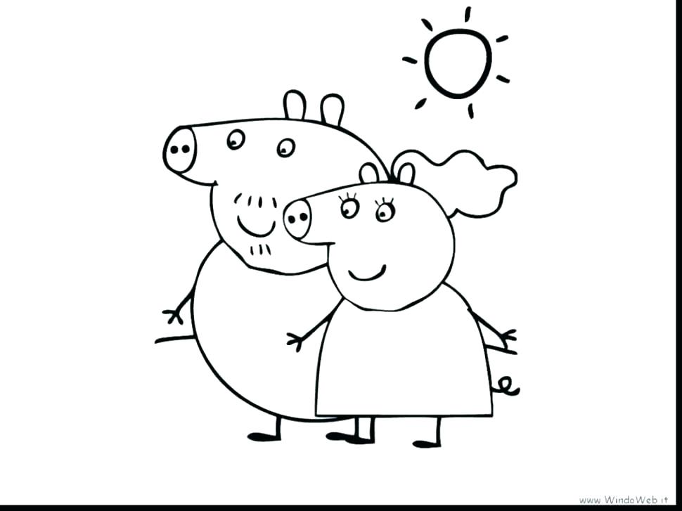 970x727 Peppa Pig Coloring Pages Fairy Pig Coloring Pages Peppa Pig