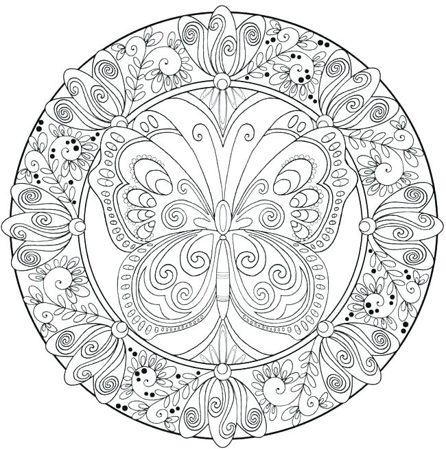 650x655 Abstract Coloring Pages Free Printable Abstract Coloring Pages