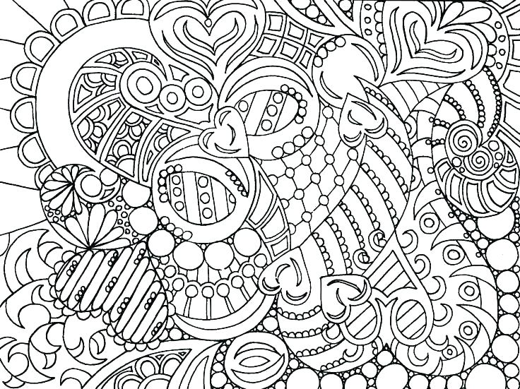 736x551 Printable Ab Ideal Free Printable Abstract Coloring Pages