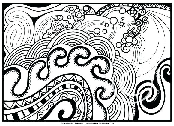 580x422 Printable Abstract Coloring Pages Coloring Pages For Adult Star