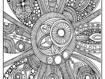 440x330 46 Free Printable Abstract Coloring Pages, Coloring Pages Mandala