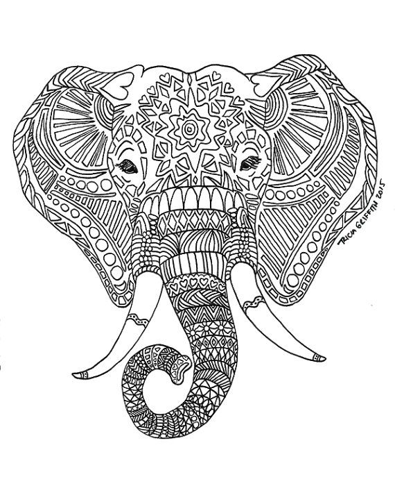 570x713 Need A Little Stress Relief Just Like To Color This Hand Drawn