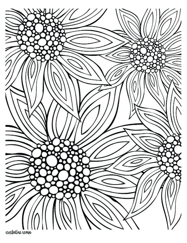 650x841 Garden Hourglass Coloring Page Printable Coloring Pages Adult