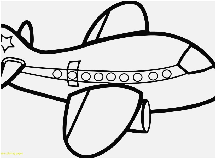 Printable Airplane Coloring Pages
