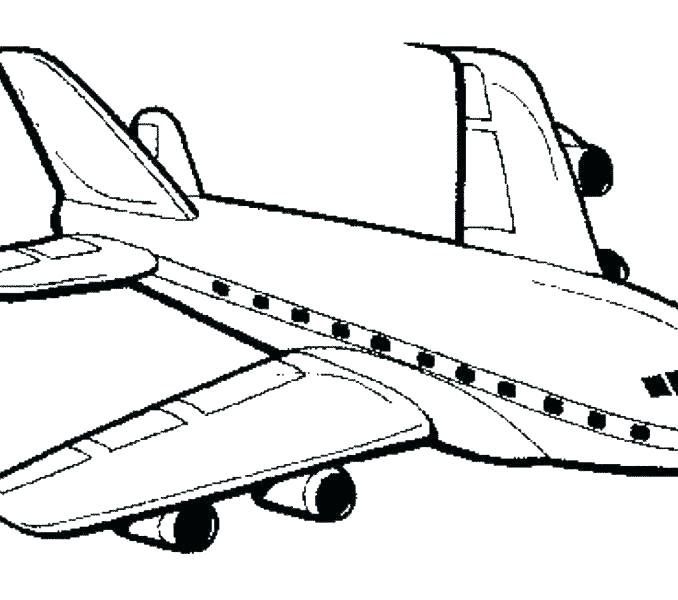 678x600 Airplane Color Pages Airplane Color Pages Printable Airplane