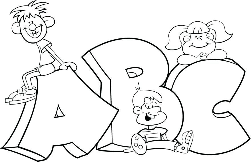 879x569 Free Printable Alphabet Coloring Pages Alphabet Coloring Pages