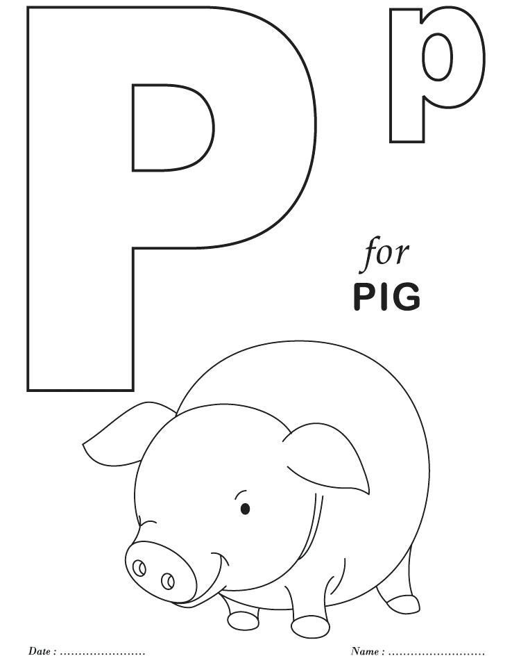 738x954 Printable Alphabet Coloring Sheets